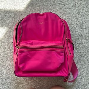Tory Burch hot pink backpack